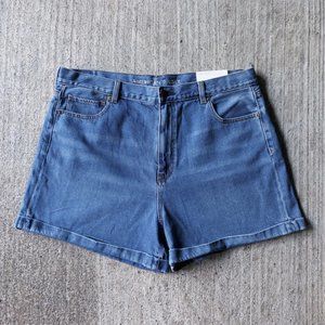 american eagle mom shorts - super high rise